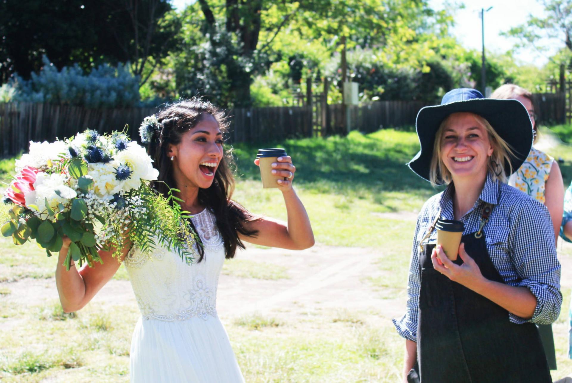 Wedding Pop Up Coffee Cart
